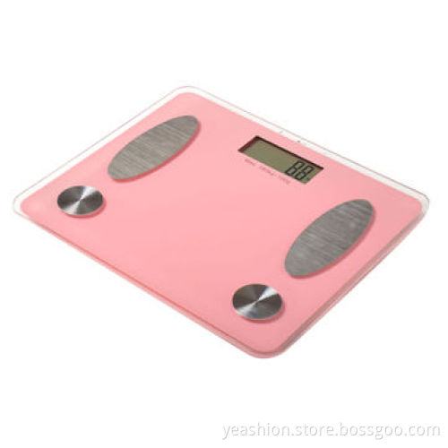 Digital body fat analyzers, LCD display, touch screen, measures calories, body fat, muscle/bone rateNew